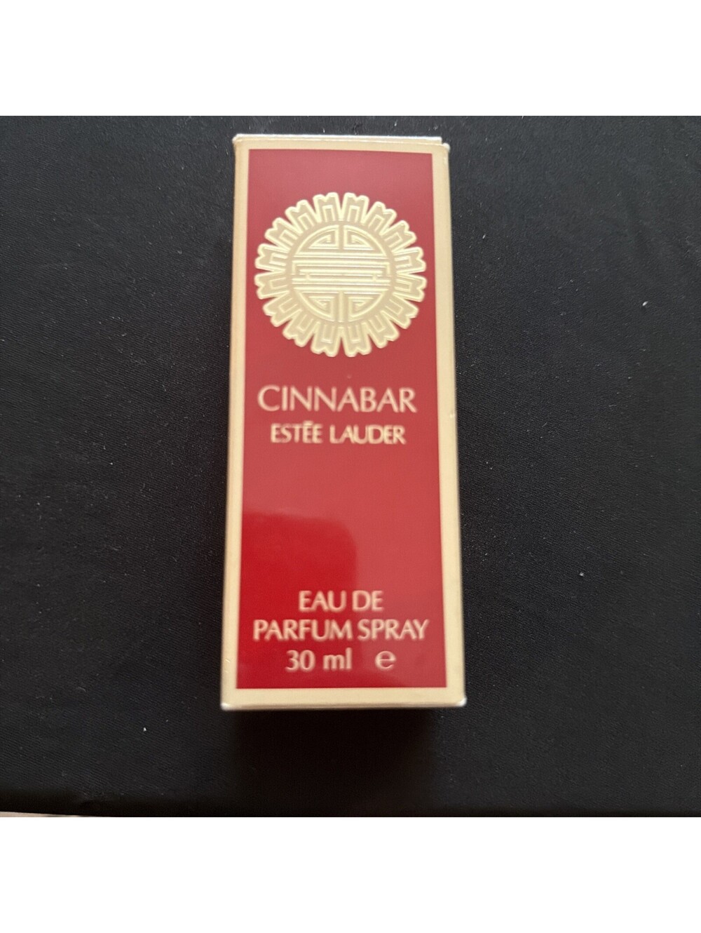 VINTAGE ESTEE LAUDER CINNABAR EDP Parfum 30ml Spray. 80% In Box
